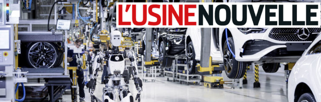 Image Revue de Presse - L'Usine Nouvelle - Des robots chez Mercedes Benz